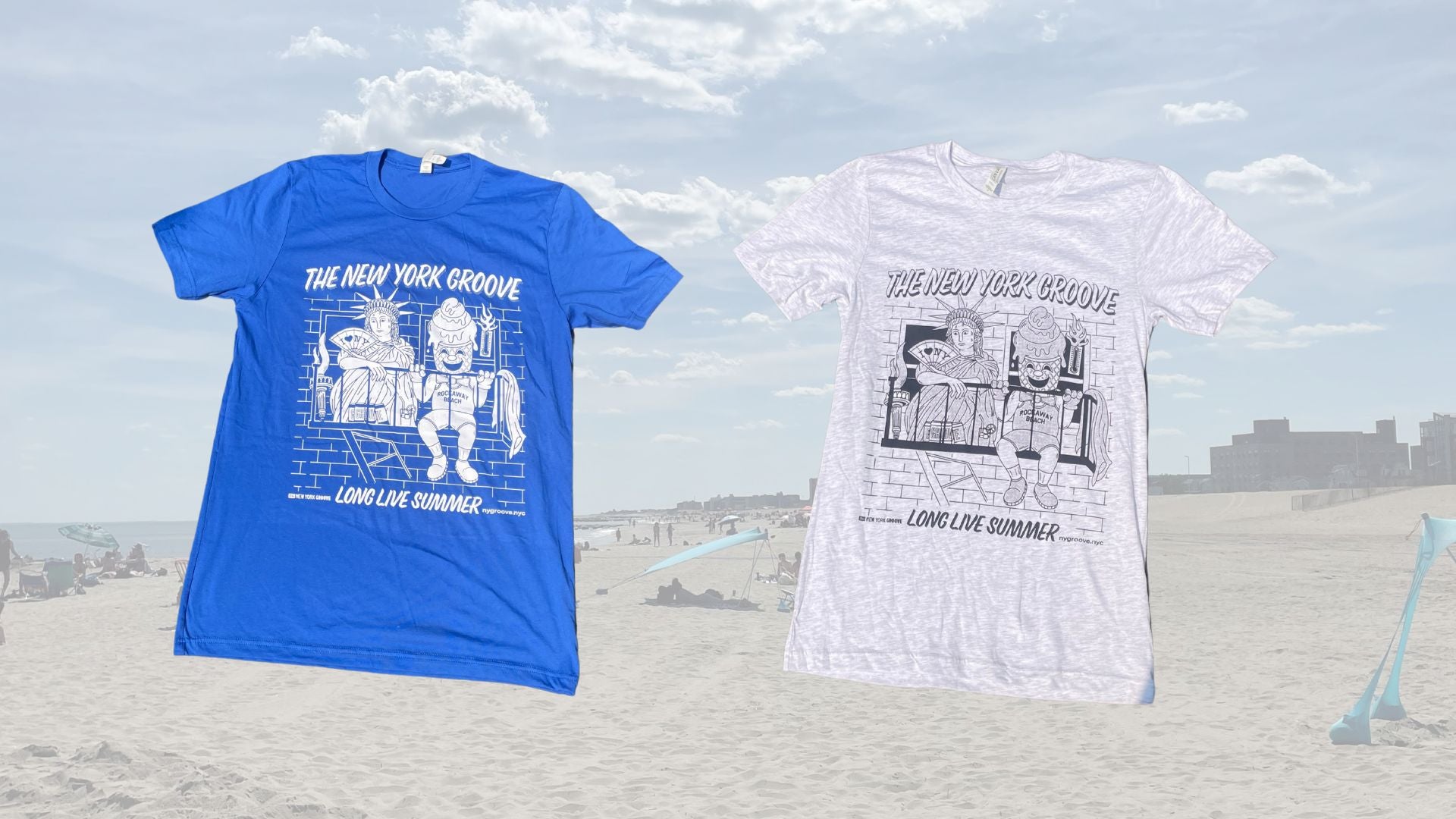 The New York Groove Summer in the City T-shirts